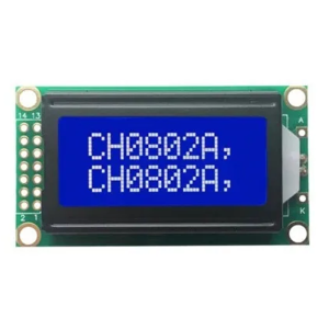 Display Lcd 8x2 - Backlight Azul 0802a Projetos Arduino