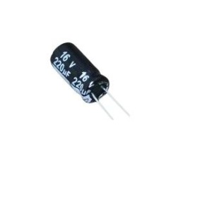 CAPACITOR ELETROLÍTICO 220UF X 16V - 85°