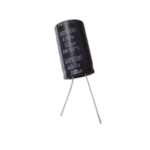 CAPACITOR ELETROLÍTICO 82UF X 450V 105º